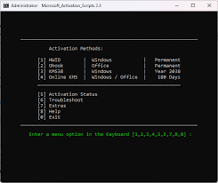Microsoft Activation Scripts (MAS)