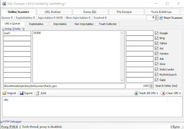 Blackhatfrench SQL DUMPE