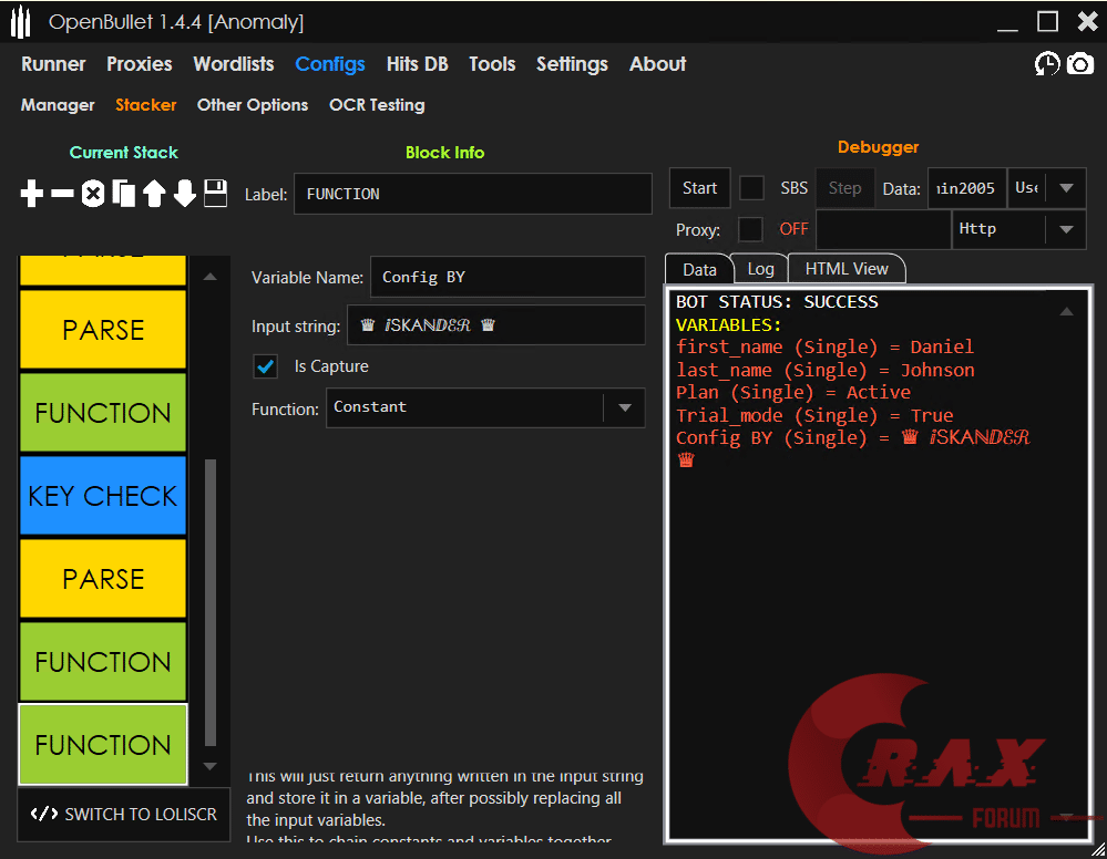 Capture config upcloud