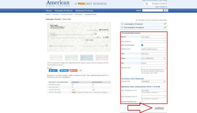 here and click on Continue
