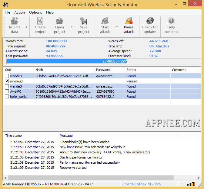 Elcomsoft Wireless Security Auditor 2