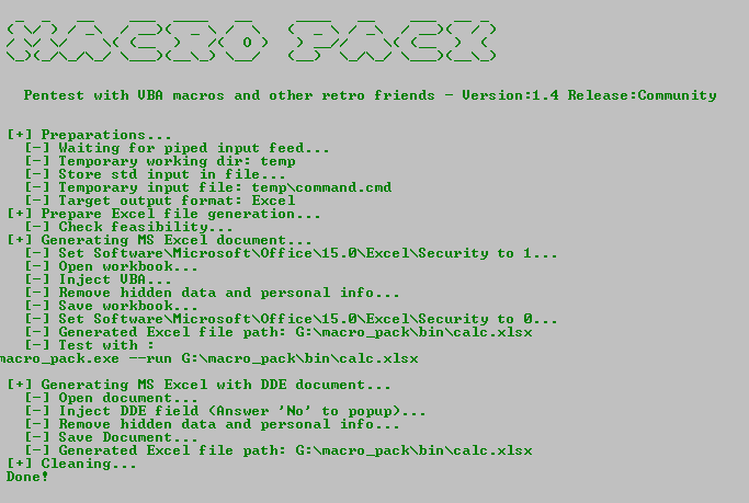 Demostración de Excel DDE