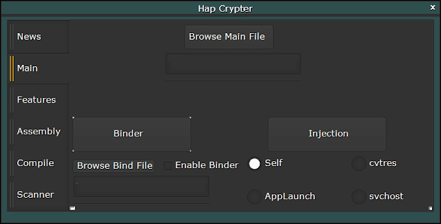 Hap crypter