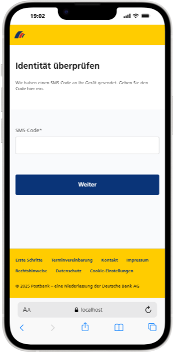 IPhone 14 Plus localhost 6