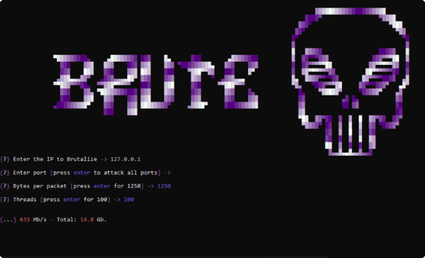 Layer 4 DDOS Tool Python 2024