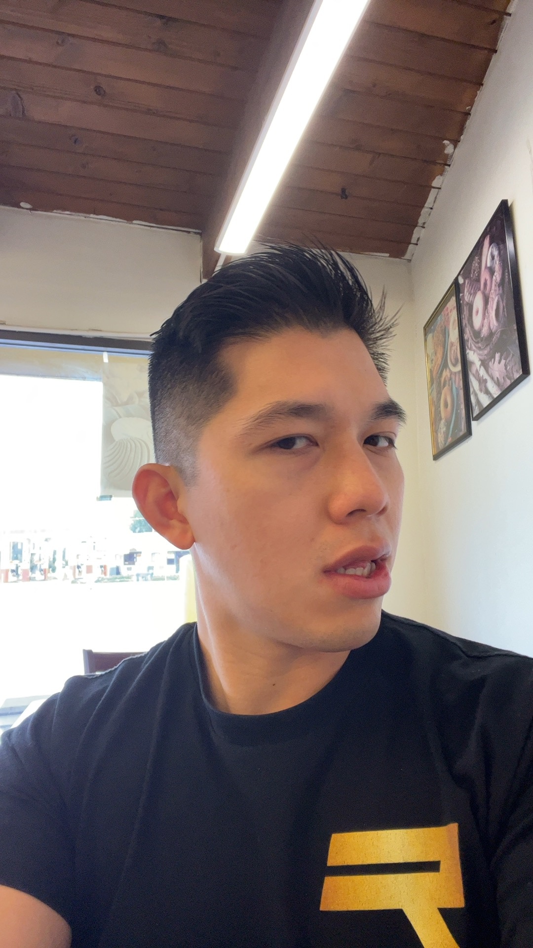 Left photo processed