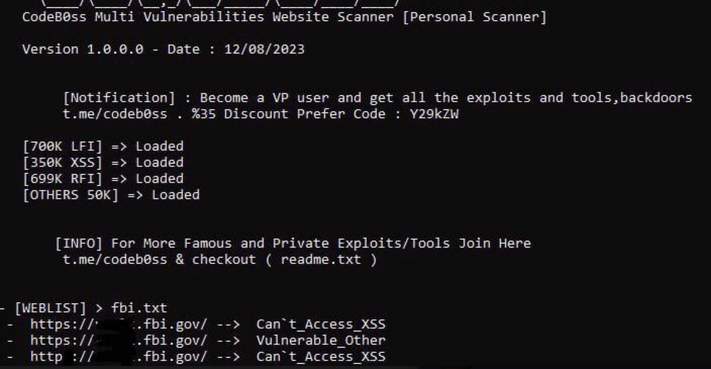 PSWebsiteVulnScanner