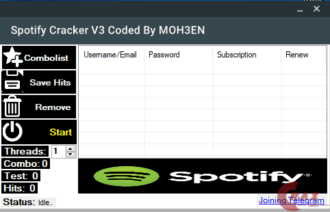Spotify checker