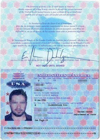 US Passport preview small