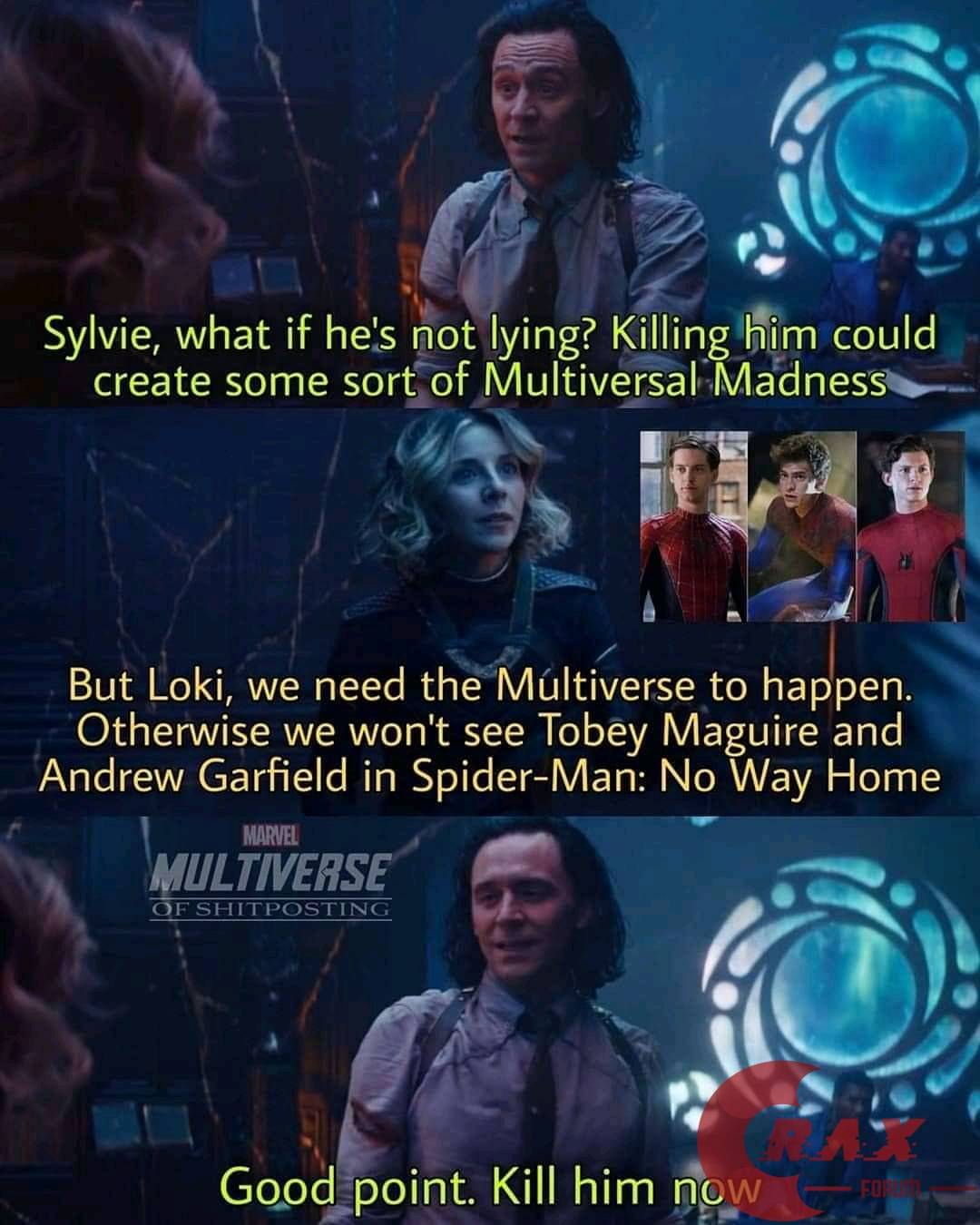 Loki Multiverse meme